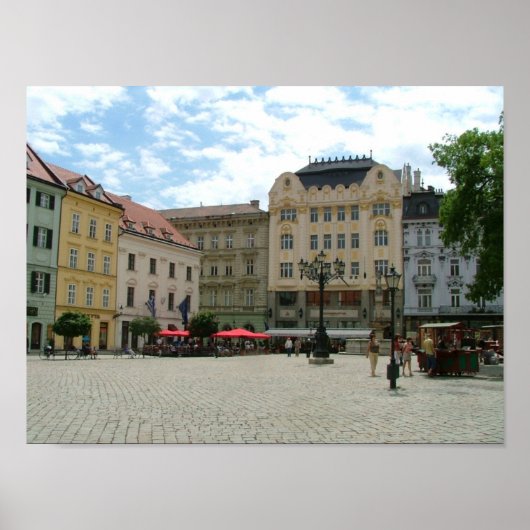 Bratislava Poster (Voorkant)