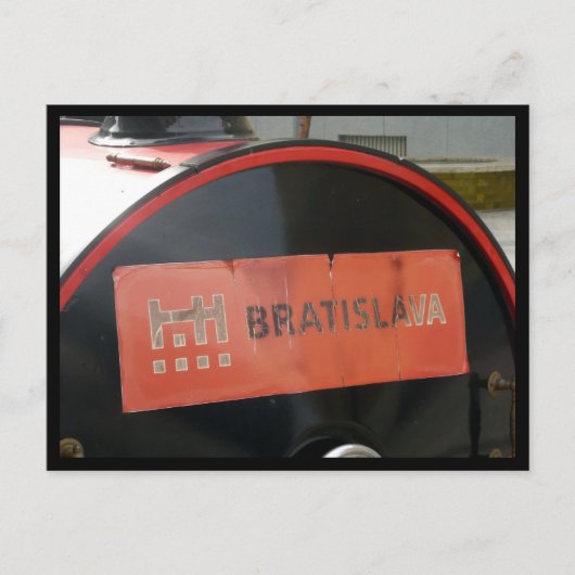 bratislava - signaal briefkaart (Voorkant)