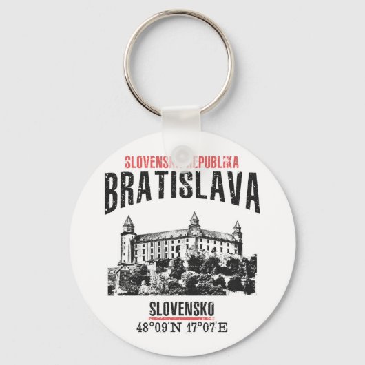 Bratislava Sleutelhanger (Voorkant)
