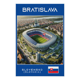 Bratislava - Slovakia - Ecological Design Perfect Poster