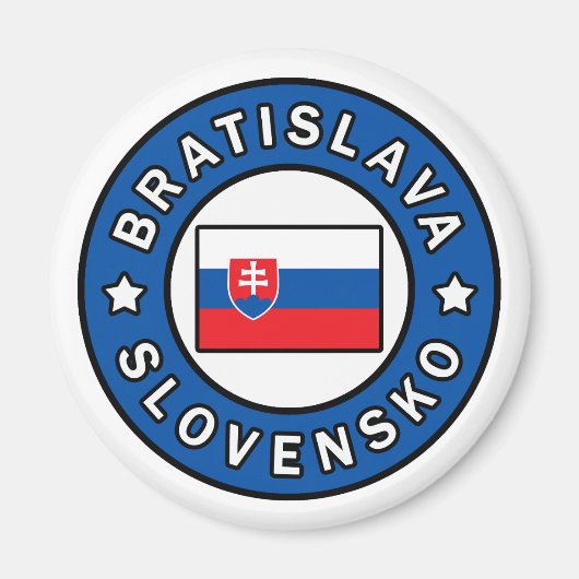 Bratislava Slovensko Magneet (Voorkant)
