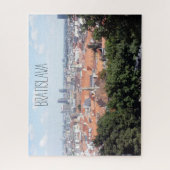 bratislava stad groen legpuzzel (Verticaal)
