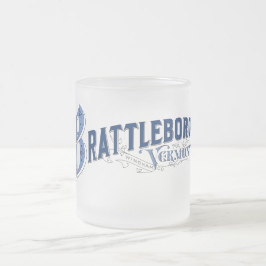 Brattleboro, 1896) tasses de logo du Vermont ( (Centre)