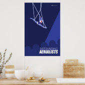 Brattleboro Circus Poster Series - Aeralists (Cuisine)