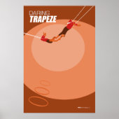 Brattleboro Circus Poster Series - Trapeze (Devant)