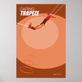 Brattleboro Circus Poster Series - Trapeze