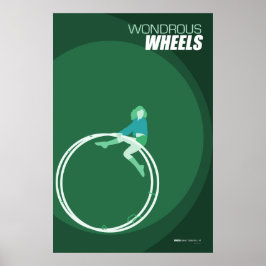 Brattleboro Circus Poster Series - Wheels