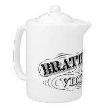 Brattleboro en Vicinity Tea Pot