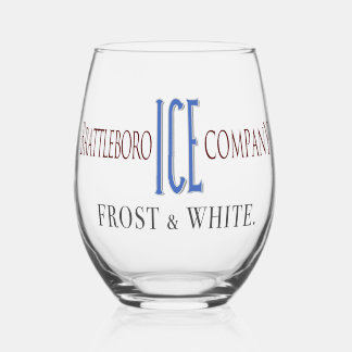 Brattleboro Ice Company Glass Wijnglas Zonder Voet