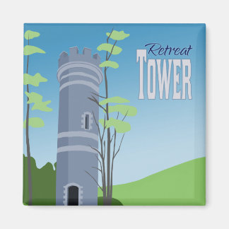 Brattleboro Retreat Tower Magnet Magneet