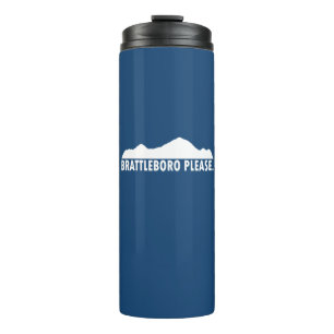 Brattleboro Vermont Alsjeblieft Thermosbeker