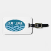 Brattleboro Vermont Buiten Bagagelabel (Voorkant horizontaal)