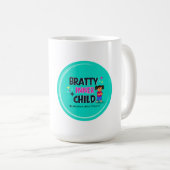 Bratty Inner Child Classic Mug, 11 oz Koffiemok (Voorkant rechts)