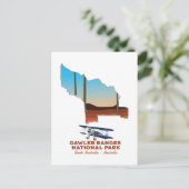 Brauneck Bavaria, Duitsland Ski poster Briefkaart (Staand voorkant)