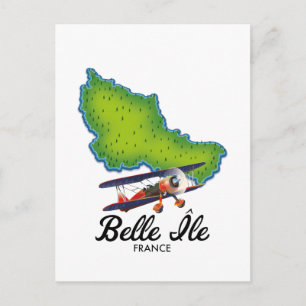 Brauneck Beieren, Duitsland Ski-poster Briefkaart