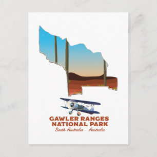 Brauneck Beieren, Duitsland Ski-poster Briefkaart