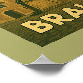 Braunschweig Germany City Art Poster (Hoek)