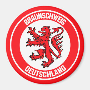 Braunschweig Round Emblem Magneet
