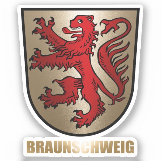 Braunschweig Sticker (Voorkant)