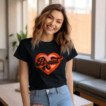 Braut Und Team Braut Bachelorette Retro Herz<br><div class="desc">Braut Und Team Braut Bachelorette Retro Herz T-Shirt Bride T-Shirt Bachelorette Retro Mariée La Mariée Vintage Devenir la Mariée de la MariéeTribe</div>