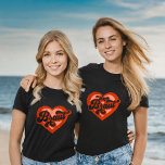 Braut Und Team Braut Bachelorette Retro Herz<br><div class="desc">Braut Und Team Braut Bachelorette Retro Herz T-Shirt Bride T-Shirt Bachelorette Retro Mariée La Mariée Vintage Devenir la Mariée de la MariéeTribe</div>