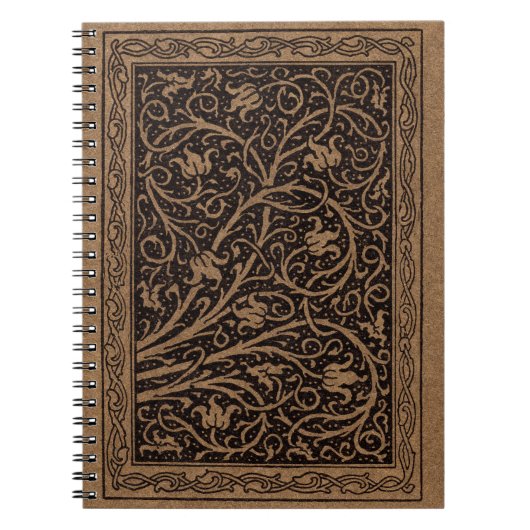  brauwen, bruin en zwart notitieboek (Voorkant)