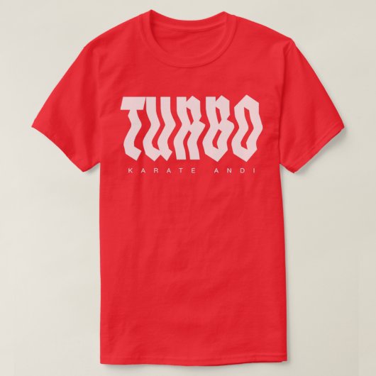 Bravado Turbo Karate Andi 1 T-shirt (Design voorkant)