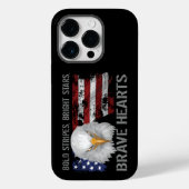 Brave American Hearts Coque-Mate coque iphone (Verso)