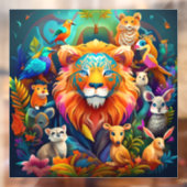 Brave Animal Kingdom Raamsticker (Vel 2)