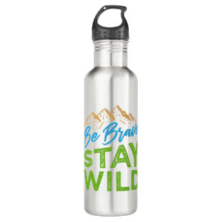 Brave Blijf Wilde Wilde Wilde Wilde Wilde Buiten H Waterfles