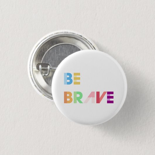 Brave Button (Voorkant /achterkant)