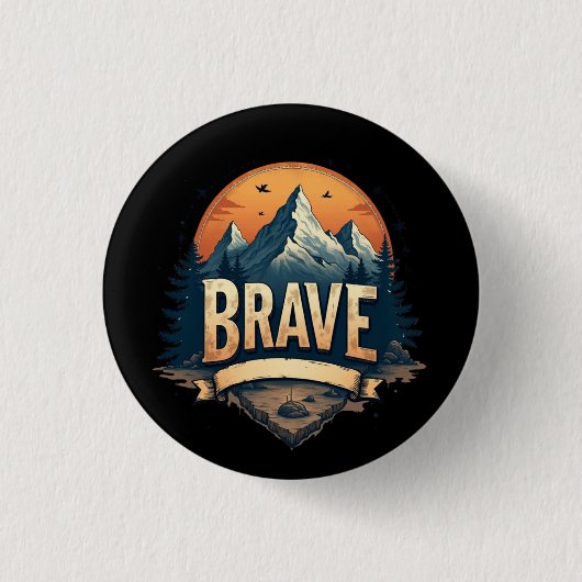 Brave Button Adventure Graphic T-shirt voor Vrouwe (Voorkant)