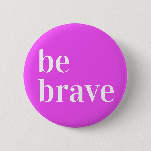 Brave Button Paars (Voorkant)