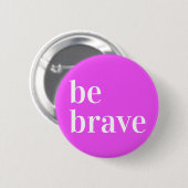 Brave Button Paars (Voorkant /achterkant)