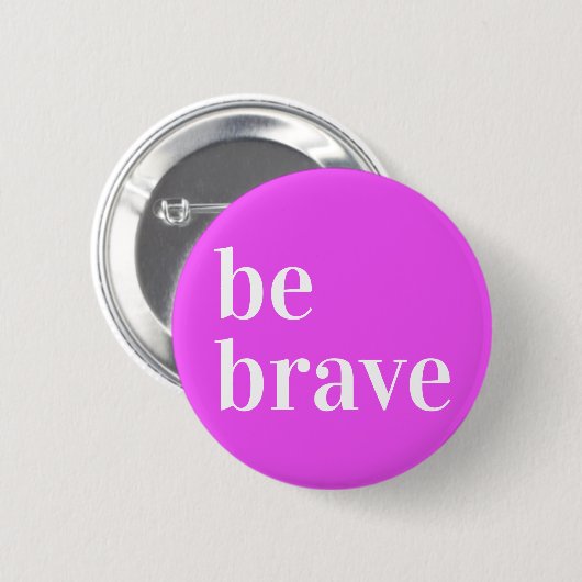 Brave Button Paars (Voorkant /achterkant)