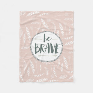 Brave doezels en pijlen fleece deken