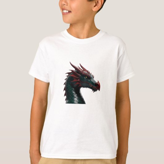 Brave Dragon Hero – Kids T-Shirt Collection (Devant)