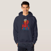 Brave Elmo Hoodie (Voorkant volledig)
