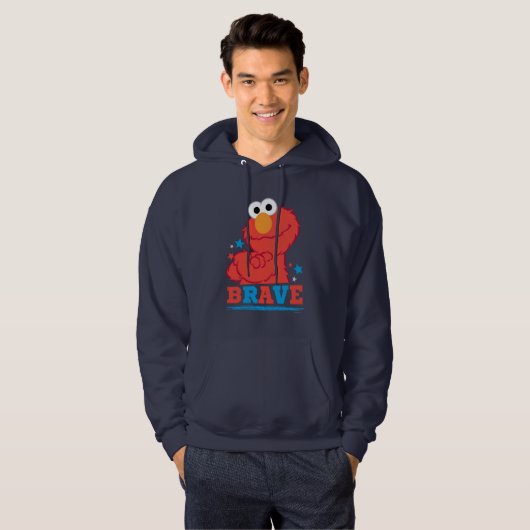 Brave Elmo Hoodie (Voorkant volledig)