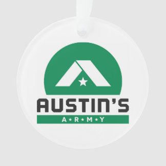 Brave en sterke acrylversiering ornament