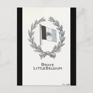Brave Little Belgium Briefkaart