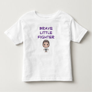 Brave Little Warrior Boy Judoka Judo Fighter Kinder Shirts
