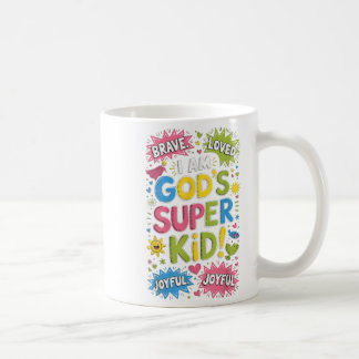 Brave Loved God's Super Kind Christelijk Faith Aff Koffiemok