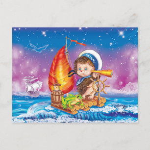 Brave sailor briefkaart