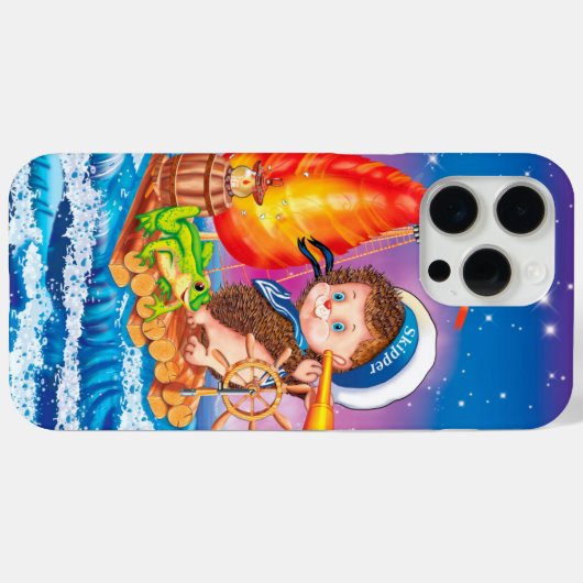 Brave sailor Case-Mate iPhone case (Achterkant (horizontaal))