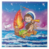 Brave sailor tegeltje (Voorkant)