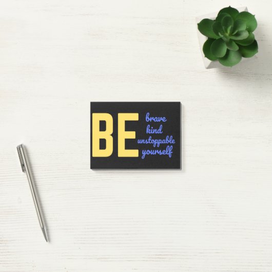 BRAVE SOORT ONOPGESLAAGD UZELF POST-IT® NOTES (Kantoor)