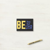 BRAVE SOORT ONOPGESLAAGD UZELF POST-IT® NOTES (Op bureau)