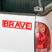 Brave Stamp Bumpersticker (Op Truck)