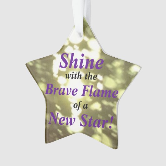 Brave Star Ornament (voorkant)